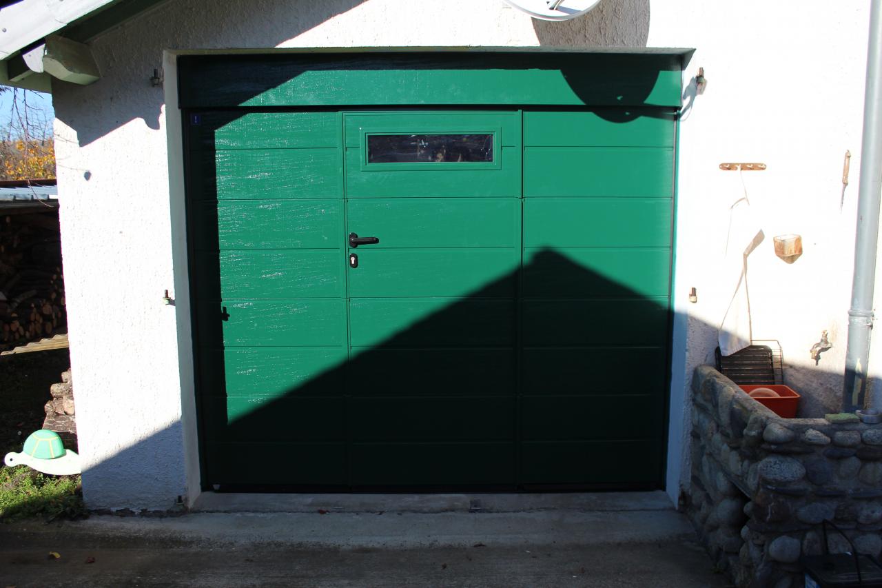 Porte sectionnelle de garage