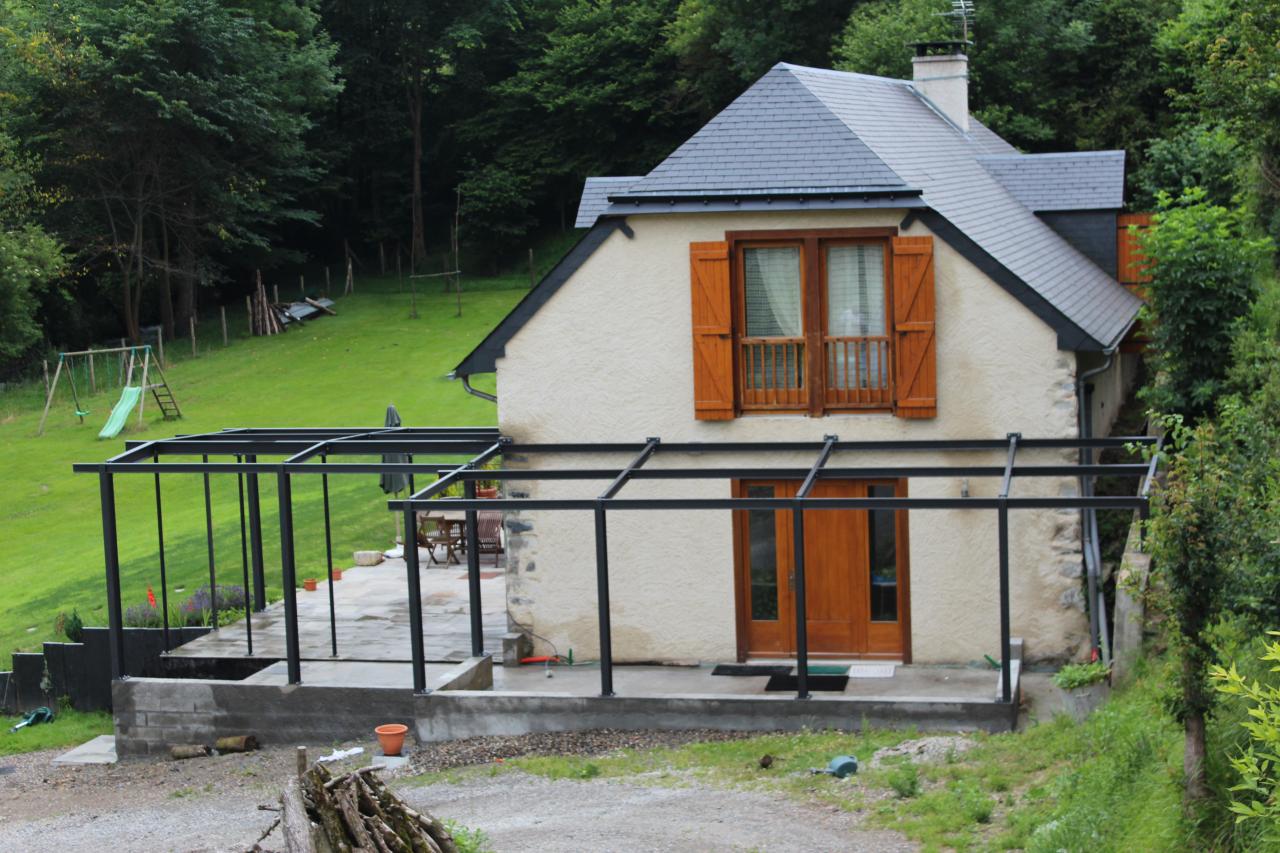 Pergola sur terrasse