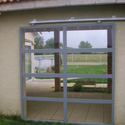 Menuiseries fer alu pvc, porte de garage sectionnelle