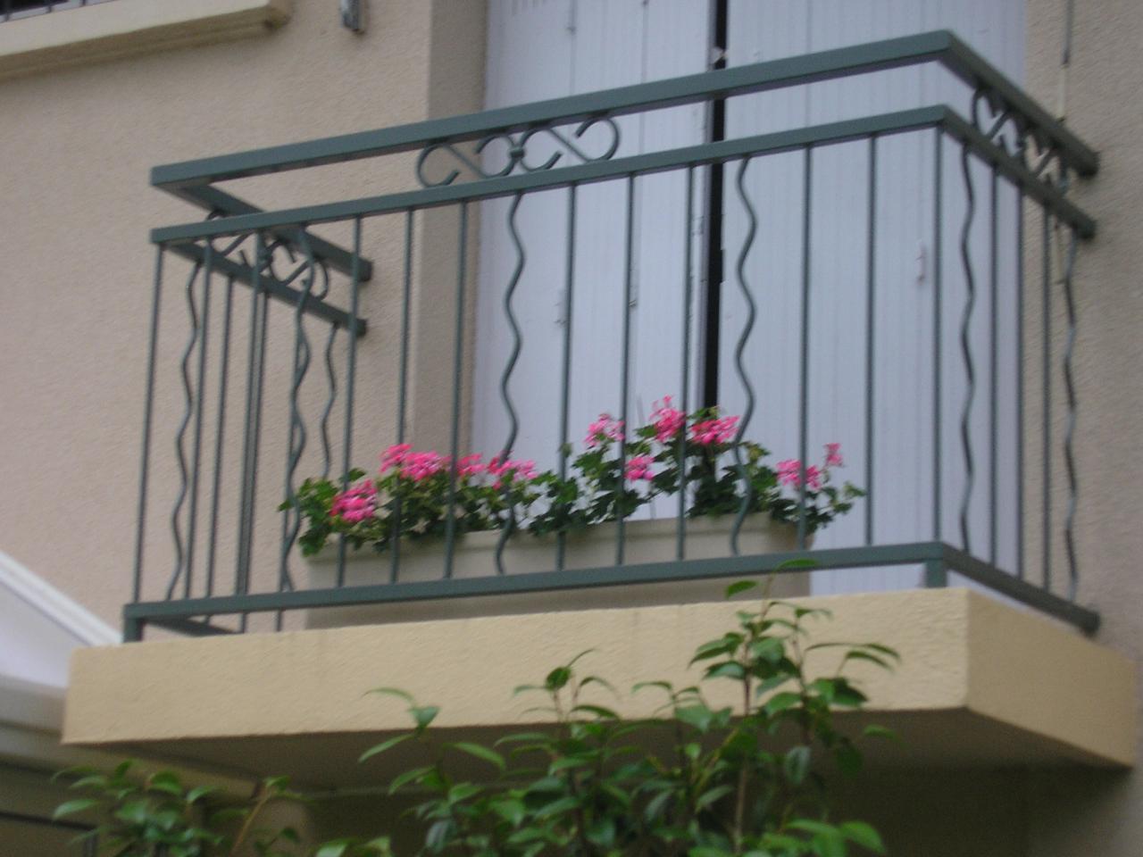 Garde corps balcon